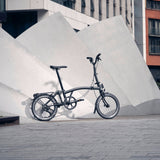Faltrad Brompton C Line Low Matt Black 12-Gang