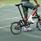 Faltrad Brompton C Line High Matt Black 12-Gang