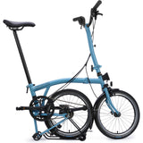Faltrad Brompton C Line High Cloud Metallic 12-Gang