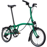 Faltrad Brompton C Line Mid Palm Green 12-Gang