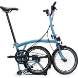 Faltrad Brompton C Line Mid Cloud Metallic 12-Gang