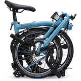 Faltrad Brompton C Line Low Cloud Metallic 12-Gang