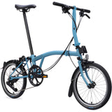 Faltrad Brompton C Line Low Cloud Metallic 12-Gang