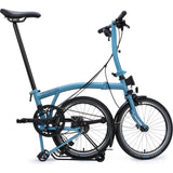 Faltrad Brompton C Line Low Cloud Metallic 12-Gang