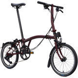 Faltrad Brompton C Line Low Red Plum 12-Gang