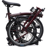 Faltrad Brompton C Line Low Red Plum 12-Gang